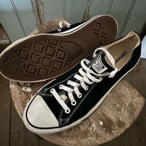 Converse All Star Black and White Men's Shoes  (12) Coed